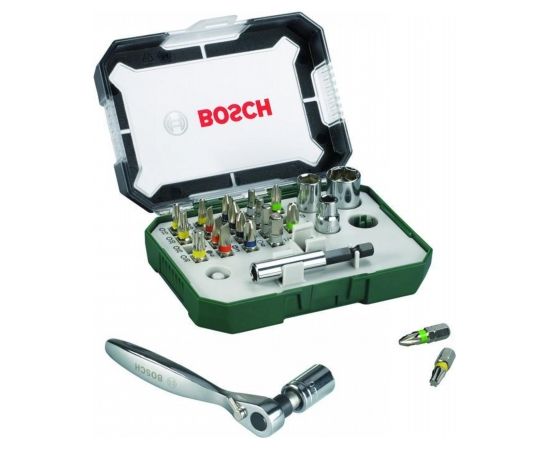 Muciņu ar uzgaļiem komplekts Bosch 2607017563; 26 gab.