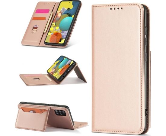Fusion Magnet Card книжка чехол для Samsung A136 Galaxy A13 5G | A04S розовый