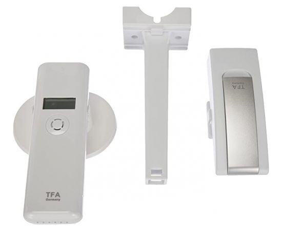 TFA weather station set with climate, rain & wind transmitter