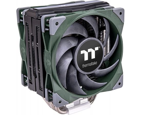 Thermaltake TOUGHAIR 510 CPU Air Cooler Racing Green, CPU cooler (black/green) Procesoru dzesēšana