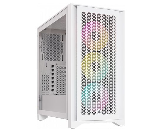 Corsair 4000D RGB AIRFLOW True white, tower case (white, tempered glass)