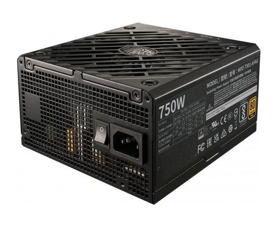 Cooler Master V750 Gold I Multi 750W, PC power supply (black, 4x PCIe, cable management, 750 watts)