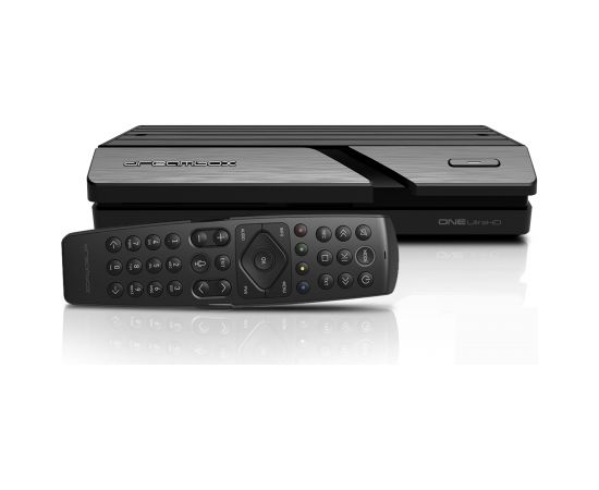 Dream Multimedia One Combo Ultra HD BT, satellite/cable/terr. receiver (black, DVB-S2X, DVB-C/T2)