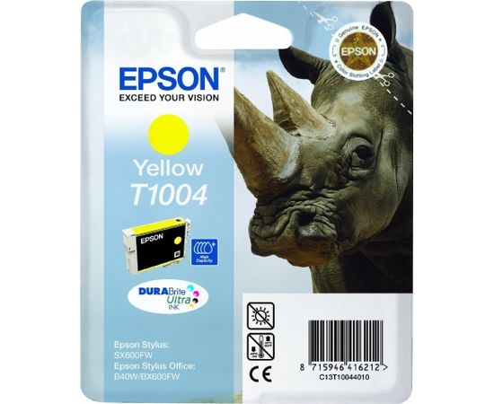 Epson Ink Yellow 11,1ML C13T10044010