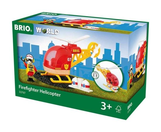 BRIO Fire Engine Helicopter - 33797