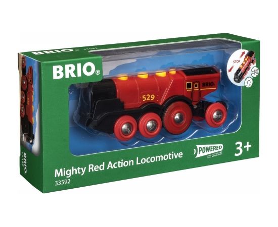 BRIO Mighty Red Action Locomotive 2013 (33592)