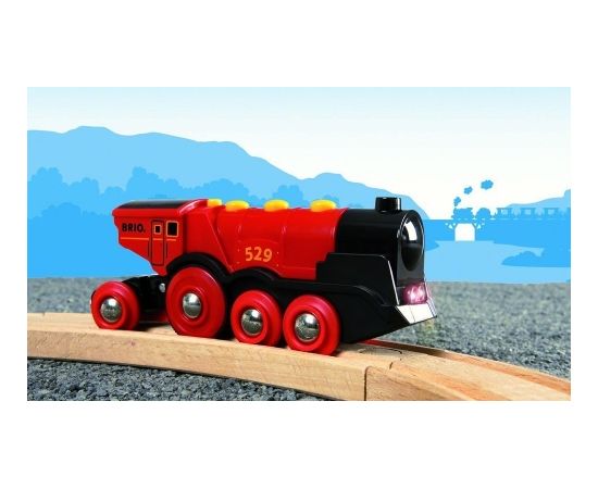 BRIO Mighty Red Action Locomotive 2013 (33592)