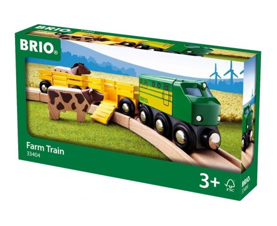 BRIO Farm Train (33404)