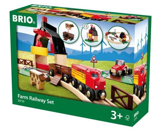 BRIO Farm Railway Set (33719)