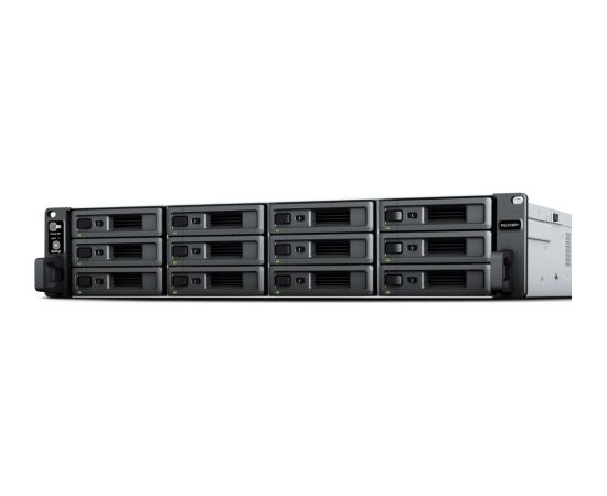 Synology RackStation  RS2423+ (redundant power) 12-bay V1780B, Processor frequency 3.6 GHz, 8 GB, DDR4, 0,1,5,6,10,Hybr, 1x10GbE, 2x1GbE, 2xUSB 3.2, System fans 3 x (60 x 60 x 38 mm)