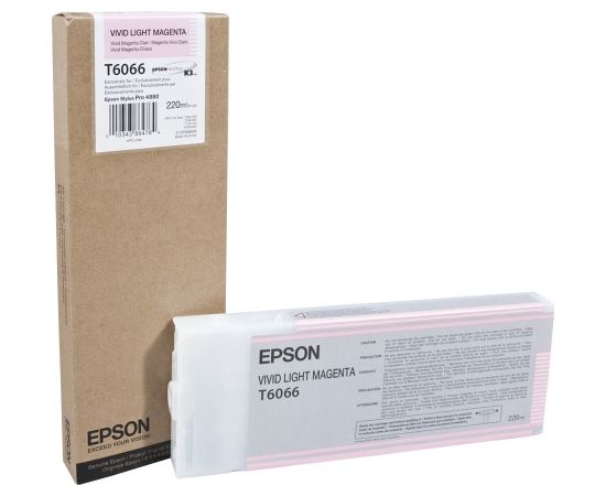 Epson T606600 Ink Cartridge, Vivid Light Magenta