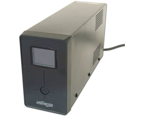 EnerGenie UPS with USB and LCD display, Black 850 VA, 510 W, 220 V