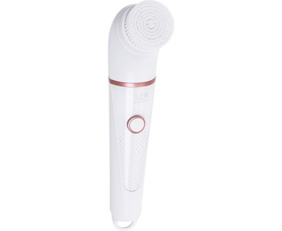 Adler AD 2178 facial cleansing brush Vibrating & rotating brush White Battery