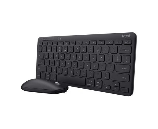 TRUST 24843 Multi-Device Wireless Keyboard Eng & Wireless Mouse