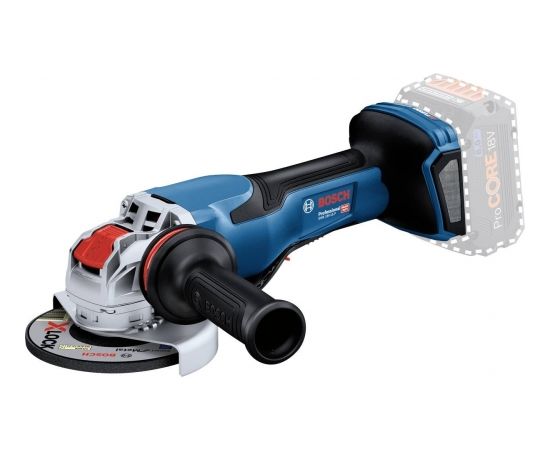 BOSCH  GWX 18V-15 P 18V (bez akumulatora un lādētāja) 06019H6F00 Akumulatora leņķa slīpmašīna