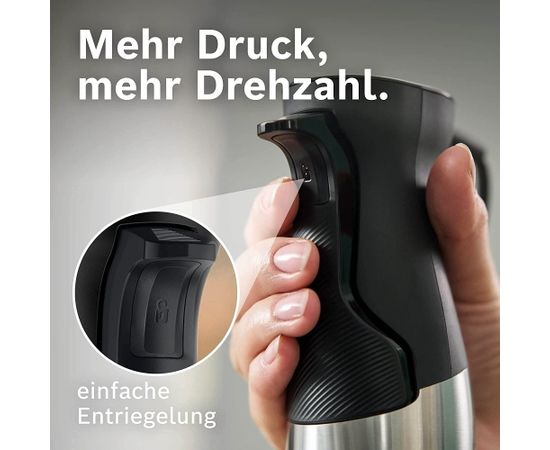 Bosch ErgoMaster MSM6M810, hand blender (stainless steel/black)