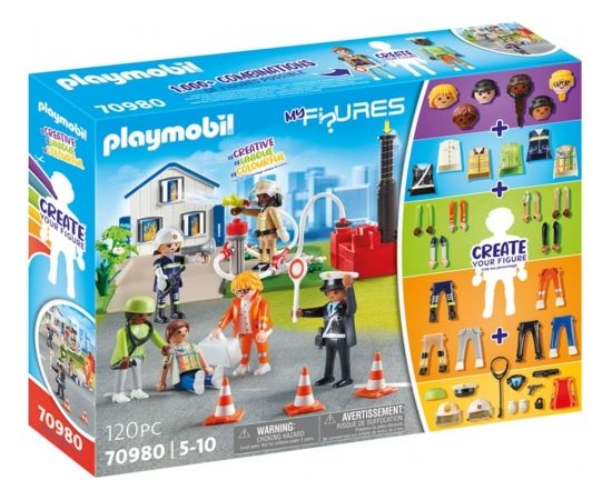 PLAYMOBIL 70980 My Figures: Rescue Mission, construction toy