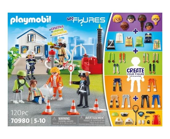 PLAYMOBIL 70980 My Figures: Rescue Mission, construction toy