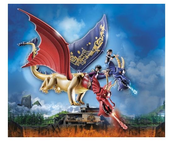 PLAYMOBIL 71080 Dragons: The Nine Realms - Wu & Wei, construction toy