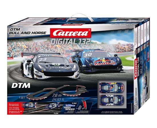 Carrera DIGITAL 132 DTM Bull and Horse, racetrack