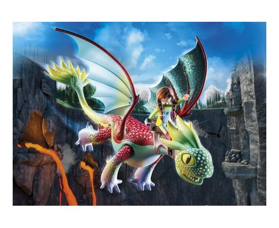 PLAYMOBIL 71083 Dragons: The Nine Realms - Feathers & Alex, construction toy