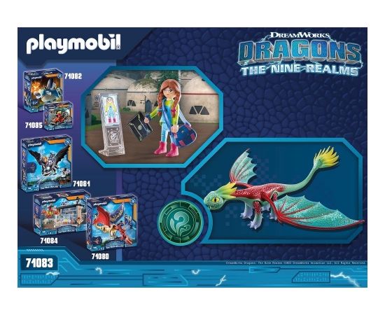 PLAYMOBIL 71083 Dragons: The Nine Realms - Feathers & Alex, construction toy