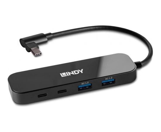 Lindy 4 Port USB 3.2 Gen 2 Type C Hub, USB Hub