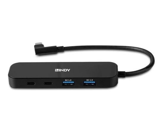 Lindy 4 Port USB 3.2 Gen 2 Type C Hub, USB Hub