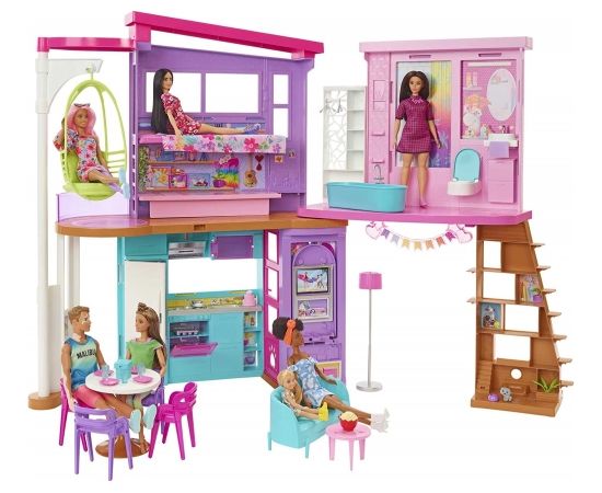 Mattel Barbie Malibu house, play building