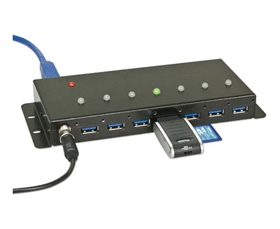 Lindy 7 Port USB 3.0 Metal USB Hub