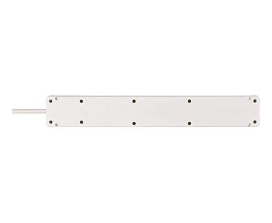 Brennenstuhl Bremounta 5-way, power strip (white, 2x USB)