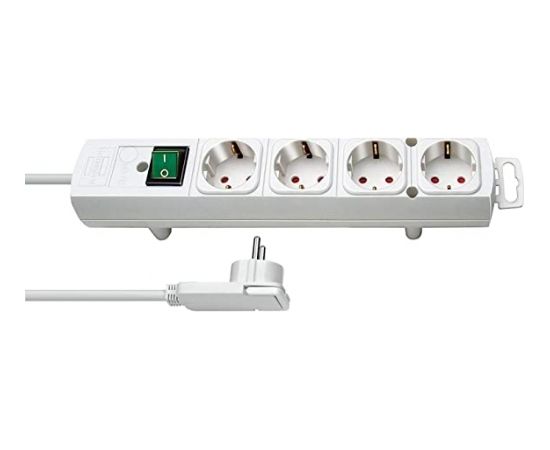 Brennenstuhl Bremounta 5-way, power strip (white, 2x USB)