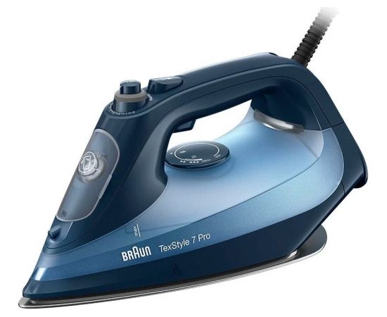 Braun TexStyle7 Pro SI 7160, steam iron (blue)