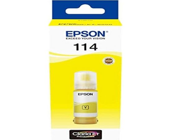 Epson Yellow Ink 114 EcoTank (C13T07B440)