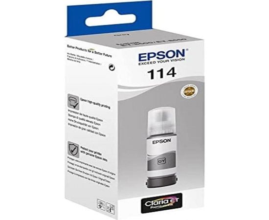 Epson Ink Gray 114 EcoTank (C13T07B540)