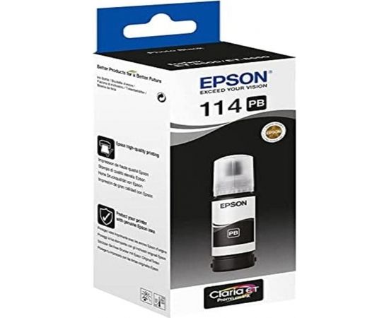 Epson Ink Photoblack 114 EcoTank (C13T07B140)