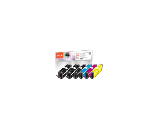 Peach Ink Economy Pack Plus PI100-379 (compatible with Canon PGI-580XL, CLI-581XL)