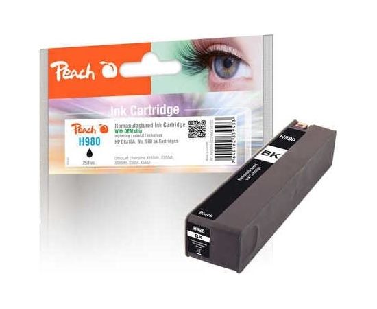 Peach ink black PI300-523 (compatible with HP D8J09A (980))