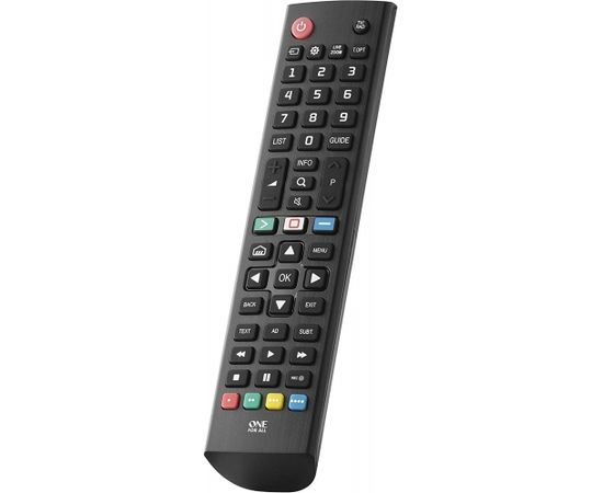 One for all LG TV replacement remote control (black)