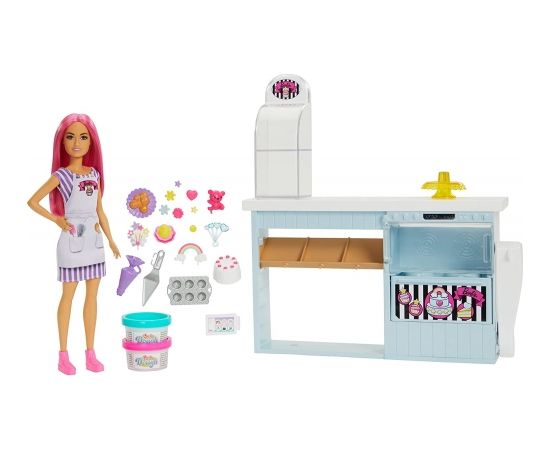 Mattel Barbie bakery playset with doll - HGB73