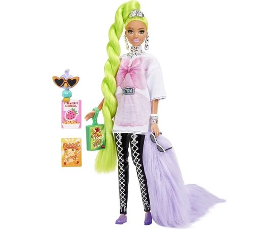 Mattel Barbie Extra Doll (Neon Green Hair) - HDJ44