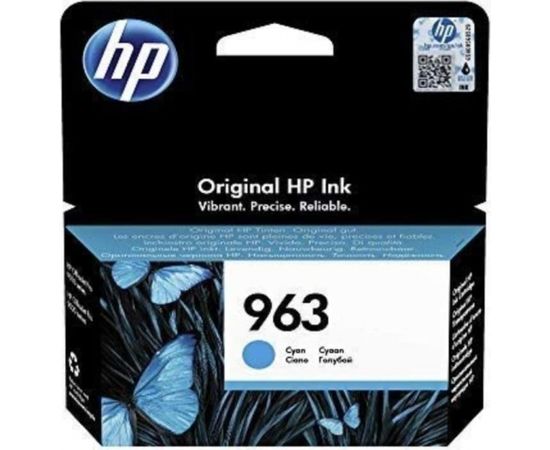 HP No.963 Ink Cyan 3JA23AE