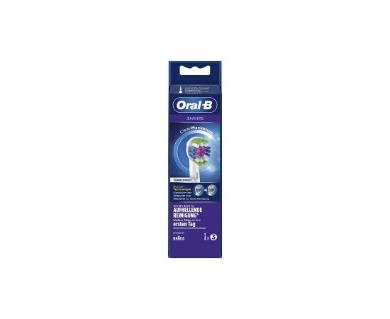 Braun Oral-B brush head Clean 3D 3er white - CleanMax.