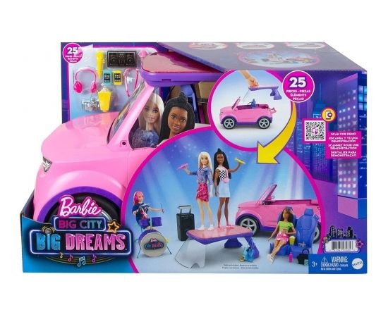 Mattel Barbie Big City Big Dreams SUV - GYJ25