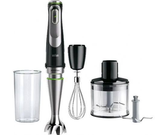 Braun hand blender MQ9135XI black / silver - MultiQuick 9