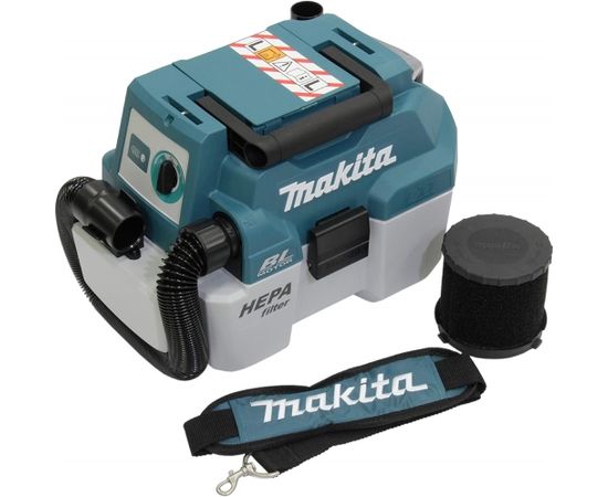 Makita DVC750LZX3 Putekļu sūcējs 18V (Bez akum. un lādētāja)