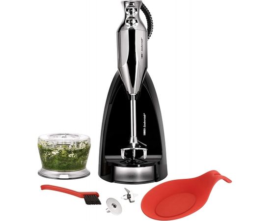 Unold ESGE-Zauberstab M 200 chrome, hand blender with durable AC motor, 23 cm immersion depth, 200 W and up to 17,000 rpm, 90580