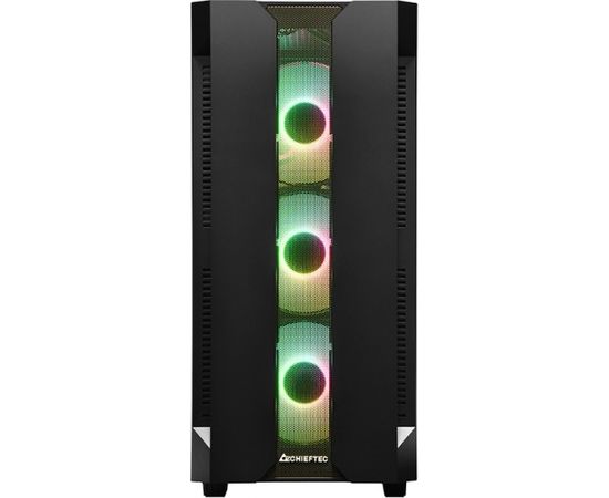 Chieftronic Chieftec GS-01B-OP, tower case (black, tempered glass side panel)