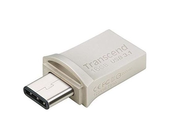 Transcend JetFlash 890 128 GB, USB stick (silver)
