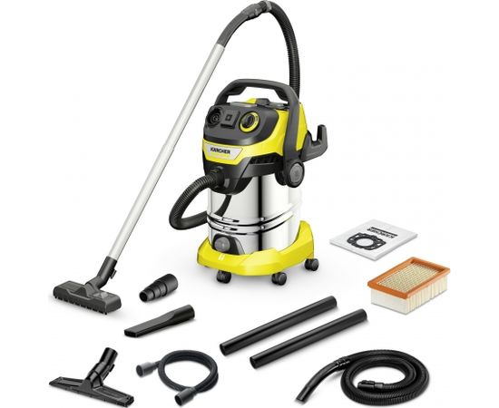 Karcher WD6 PS V-30/8/22/T Renovation (YSY) EU Sausās un mitrās tīrīšanas putekļsūcējs